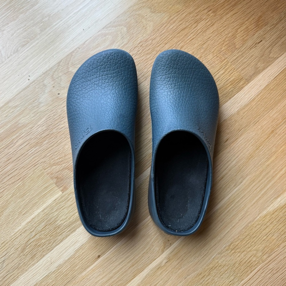 Birkenstock Navy Mules & Clogs